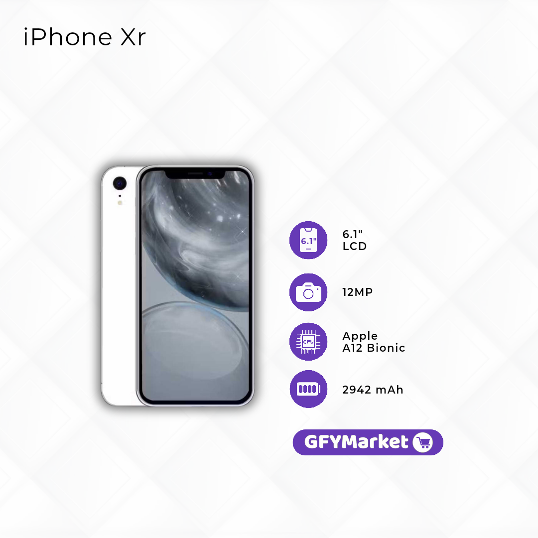 iPhone Xr - 64Go/3Go - 12Mpx - 6.1"